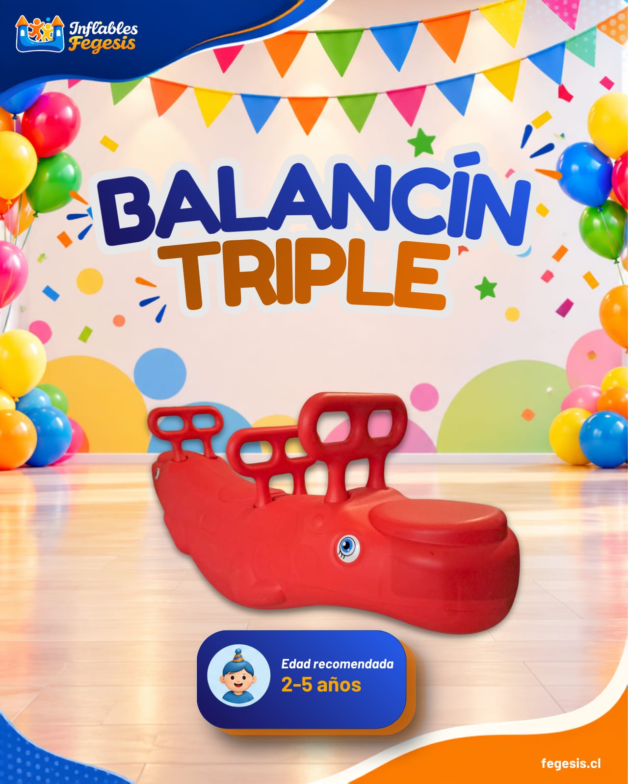 Balancin Triple