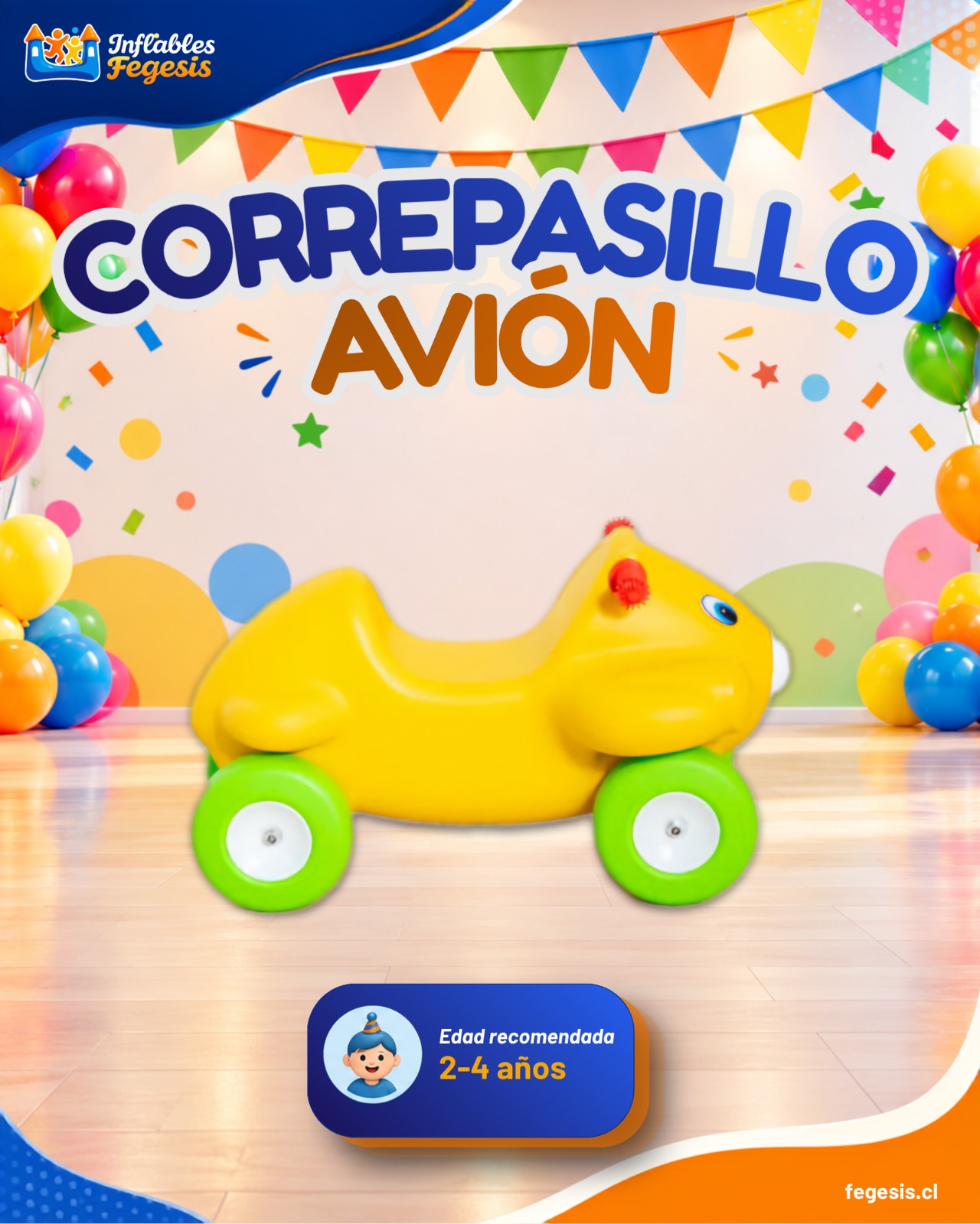 Correpasillo Avion