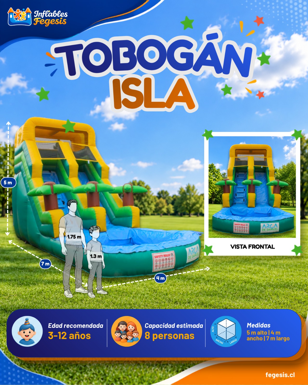 Tobogán Isla