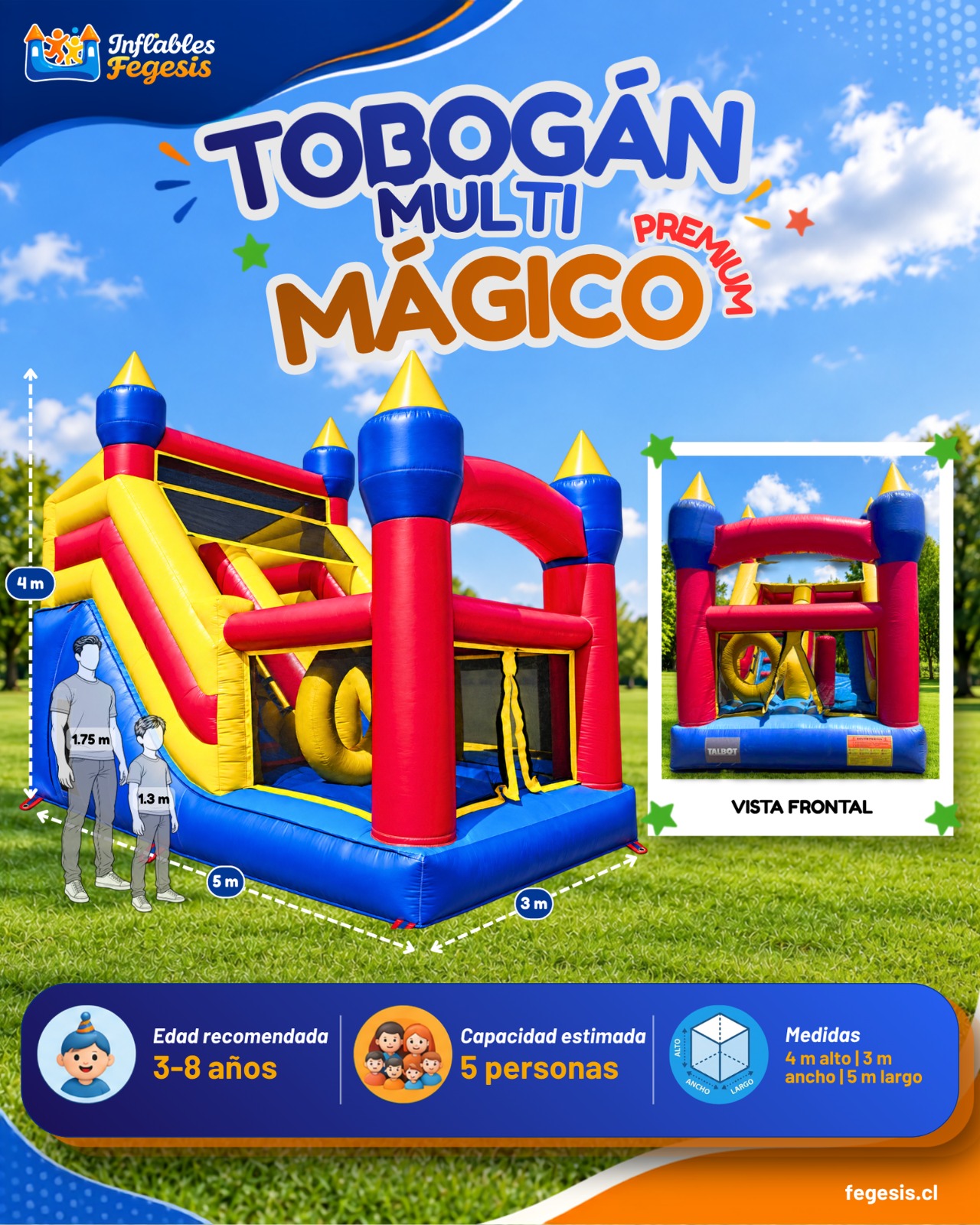 Tobogán Multimagico Premium