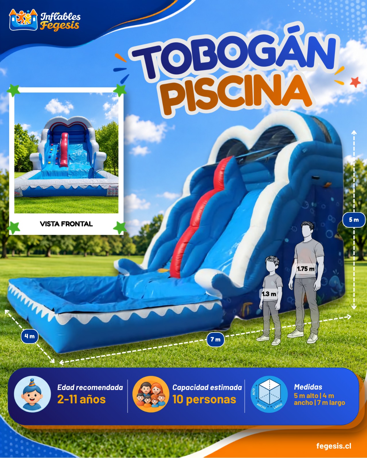 Tobogan Piscina